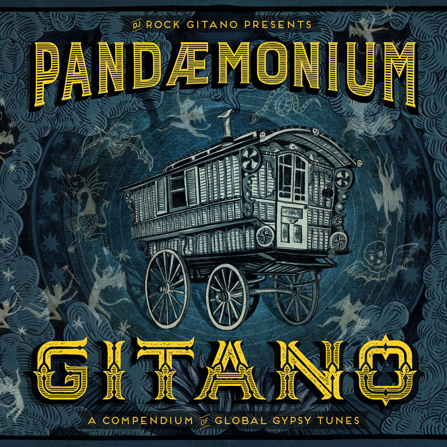 Rock Gitani Pandemonium Gitano Cover 1440x1440